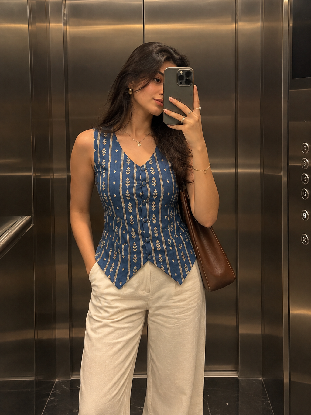 BLUE VEST