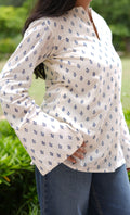 Muskan | Bell Sleeve Mul Mul Cotton Kurta